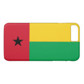 Coques Case-Mate iPhone Drapeau de la Guinée-Bissau (Dos (Horizontal))