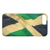 Coques Case-Mate iPhone Drapeau de la Jamaïque (Dos (Horizontal))
