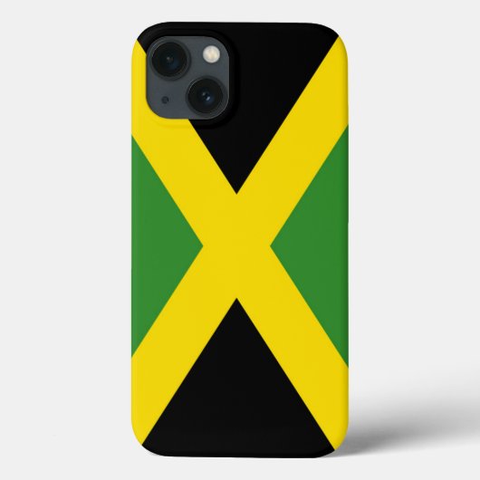 Coques Case-Mate iPhone Drapeau de la Jamaïque (Verso)