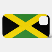 Coques Case-Mate iPhone Drapeau de la Jamaïque (Verso (horizontal))