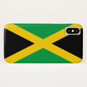 Coques Case-Mate iPhone Drapeau de la Jamaïque (Dos (Horizontal))