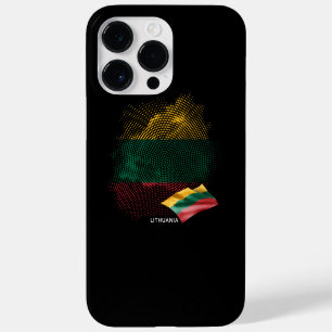 Coque Pour Pour iPhone 14 Pro Max Drapeau de la Lituanie