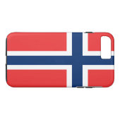 Coques Case-Mate iPhone Drapeau de la Norvège (Dos (Horizontal))