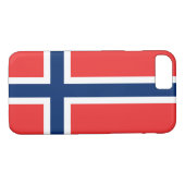 Coques Case-Mate iPhone Drapeau de la Norvège (Dos (Horizontal))