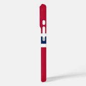 Coques Case-Mate iPhone Drapeau de la Norvège/ Armoiries (Verso / Gauche)