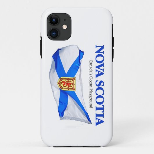 Coques Case-Mate iPhone Drapeau de la Nouvelle-Écosse (Dos)