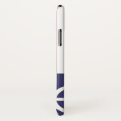 Coques Case-Mate iPhone Drapeau de la paix des États-Unis (Dos/Droite)