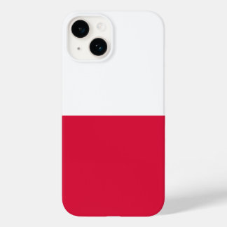 Coque Pour iPhone 14 Drapeau de la Pologne