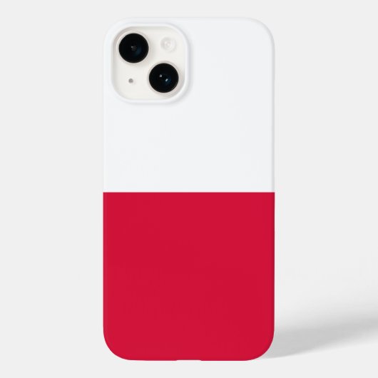 Coques Case-Mate iPhone Drapeau de la Pologne (Verso)