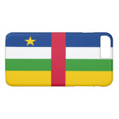 Coques Case-Mate iPhone Drapeau de la République centrafricaine (Dos (Horizontal))