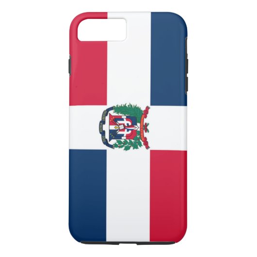 Coques Case-Mate iPhone Drapeau de la République Dominicaine (Dos)