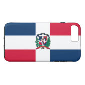 Coques Case-Mate iPhone Drapeau de la République Dominicaine (Dos (Horizontal))