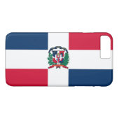Coques Case-Mate iPhone Drapeau de la République dominicaine (Dos (Horizontal))