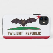 Coques Case-Mate iPhone Drapeau de la République du crépuscule (Dos (Horizontal))