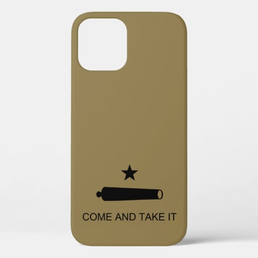 Coques Case-Mate iPhone Drapeau de la révolution du Texas, Milice Texienne (Verso)