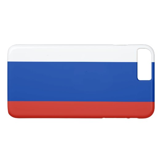 Coques Case-Mate iPhone Drapeau de la Russie (Dos (Horizontal))