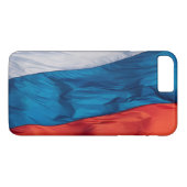 Coques Case-Mate iPhone Drapeau de la Russie (Dos (Horizontal))