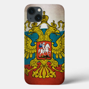 Case-Mate iPhone Case Drapeau de la Russie qui flotte