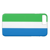 Coques Case-Mate iPhone Drapeau de la Sierra Leone (Dos (Horizontal))
