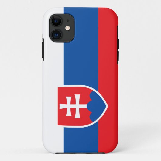 Coques Case-Mate iPhone Drapeau de la Slovaquie (Dos)