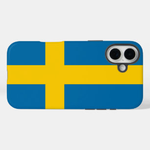 Coques iPhone 16 Plus Drapeau de la Suède