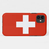 Coques Case-Mate iPhone Drapeau de la Suisse (Dos (Horizontal))