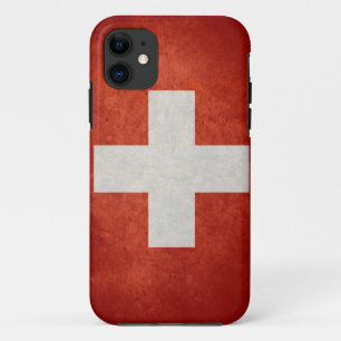 Coque iPhone 11 Drapeau de la Suisse