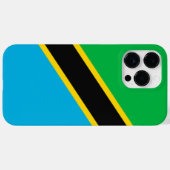 Coques Case-Mate iPhone Drapeau de la Tanzanie (Verso (horizontal))