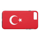 Coques Case-Mate iPhone Drapeau de la Turquie (Dos (Horizontal))