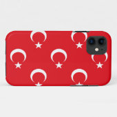 Coques Case-Mate iPhone Drapeau de la Turquie (Dos (Horizontal))