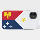 Coques Case-Mate iPhone Drapeau de l'Acadiana (Dos (Horizontal))