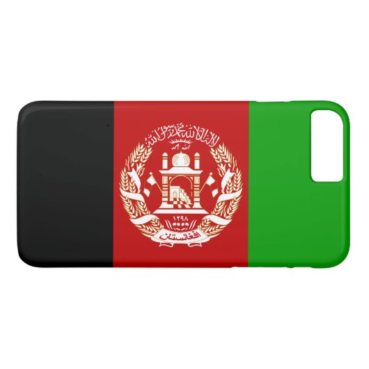 Coques Case-Mate iPhone Drapeau de l'Afghanistan (Dos (Horizontal))