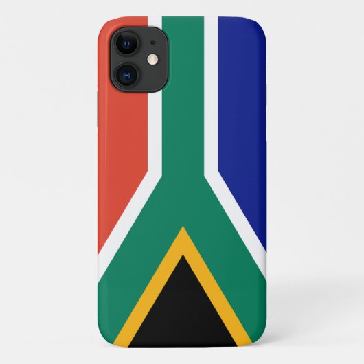 Coques Case-Mate iPhone  Drapeau de l'Afrique du Sud (Dos)