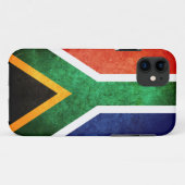 Coques Case-Mate iPhone Drapeau de l'Afrique du Sud (Dos (Horizontal))
