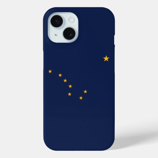 Coques Case-Mate iPhone Drapeau de l'Alaska (Verso)