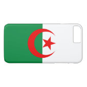 Coques Case-Mate iPhone Drapeau de l'Algérie (Dos (Horizontal))