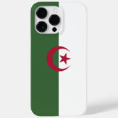 Coques Case-Mate iPhone Drapeau de l'Algérie (Verso)