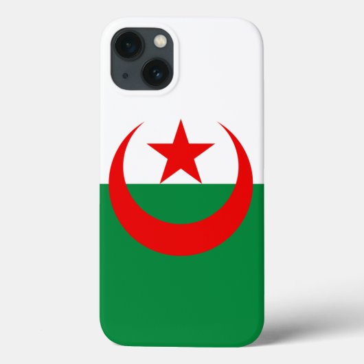 Coques Case-Mate iPhone Drapeau de l'Algérie (Verso)