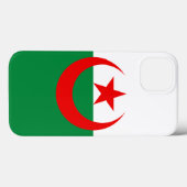 Coques Case-Mate iPhone Drapeau de l'Algérie (Verso (horizontal))