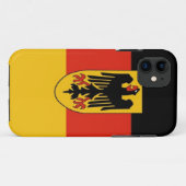 Coques Case-Mate iPhone Drapeau de l'Allemagne (Dos (Horizontal))