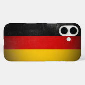 Coques Case-Mate iPhone Drapeau de l'Allemagne - Die Bundesflagge (Verso (horizontal))