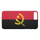 Coques Case-Mate iPhone Drapeau de l'Angola (Dos (Horizontal))