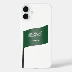 Coques iPhone 16 Plus Drapeau de l'Arabie saoudite