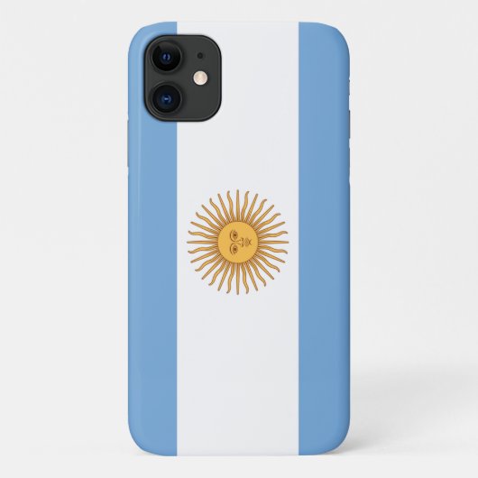 Coques Case-Mate iPhone Drapeau de l'Argentine (Dos)