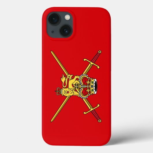 Coques Case-Mate iPhone Drapeau de l'armée britannique (non cérémonial) (Verso)