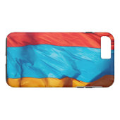 Coques Case-Mate iPhone Drapeau de l'Arménie (Dos (Horizontal))