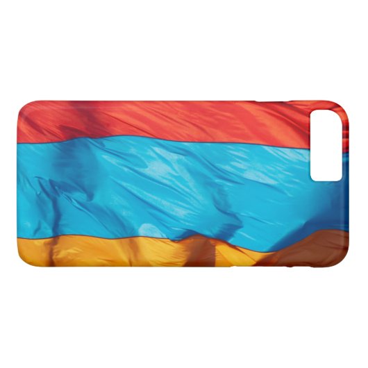 Coques Case-Mate iPhone Drapeau de l'Arménie (Dos (Horizontal))