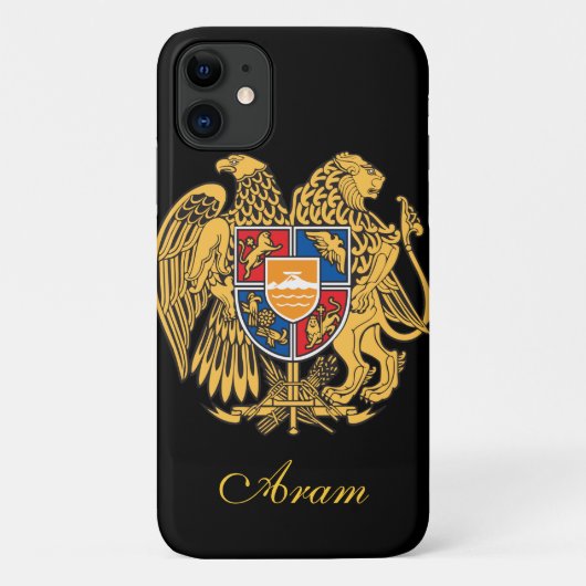 Coques Case-Mate iPhone Drapeau de l'Arménie (Dos)