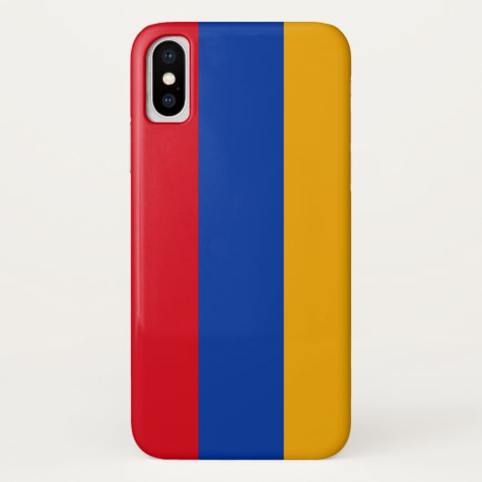Coques Case-Mate iPhone Drapeau de l'Arménie (Dos)
