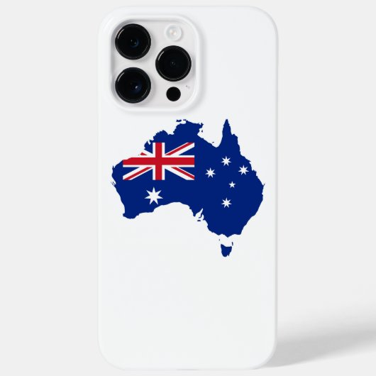 Coques Case-Mate iPhone Drapeau de l'Australie (Verso)
